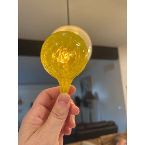 Hand-Blown Glass Watering Globes Set Of 6 - Picture 7 of 9